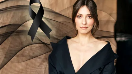 Zi grea pentru Dana Rogoz. Actriţa este în doliu, şi-a luat 
