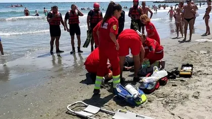 Moarte fulgerătoare a unui turist în Mamaia, la câteva minute după ce a intrat în mare. Ce a pățit bărbatul, de fapt