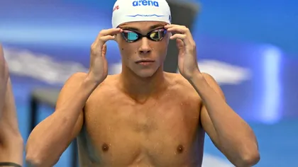 David Popovici, luat la ochi de jurnaliștii francezi după Mondialele din Japonia: ”S-a scufundat”