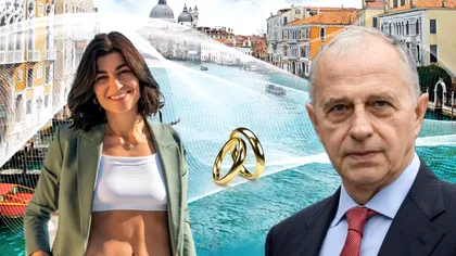 Fiica lui Mircea Geoană, nuntă de vis la Veneţia. Preparatul românesc cu care a impresionat invitații. Toți nuntașii au făcut poze