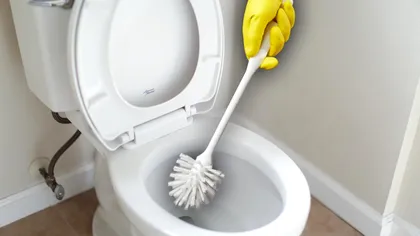 Produsul ieftin care curăță în câteva minute vasul de toaletă și îl lasă ca nou. Reguli de aur de la experți în curățenie
