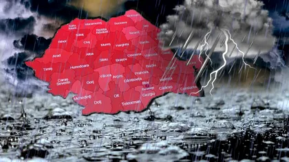 Alertă ANM de ultima oră în România. Unde lovesc furtunile