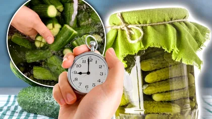 Cât se fierb castraveții bulgărești. Secretul ca să nu se înmoaie. Așa se vor menține crocanți și gustoși toată iarna