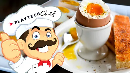 Cât timp se fierb ouăle moi. Doar aşa vor ieşi perfecte, fix ca la restaurant