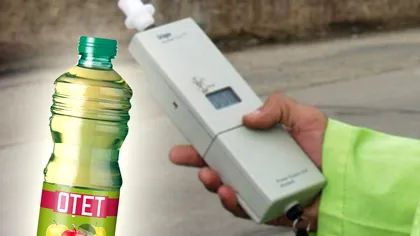 De ce nu funcţionează scuza cu oţetul pentru şoferii prinşi băuţi la volan. Explicaţia poliţiştilor