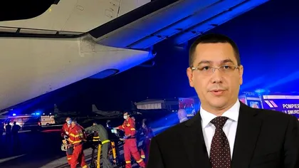 Explozia de la Crevedia. Reacția Guvernului României după declarațiile incredibile ale lui Victor Ponta privind transferul pacienților arși în străinătate: ”Opinie personală”