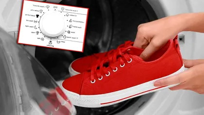 La ce program se spală încălțămintea la mașină. Temperatura pe care trebuie să o setezi ca să nu se strice