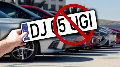 Numerele de mașini care sunt interzise în România. De ce nu poți pune ION pe plăcuța de înmatriculare