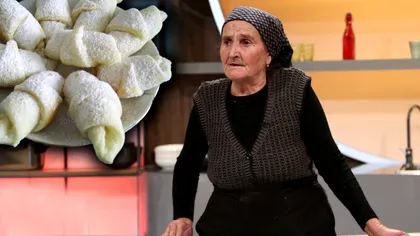 Rețeta de cornulețe cu gem a bunicii Gherghina, de pe Tik Tok. Ingredientul de la țară care le dă gustul aromat