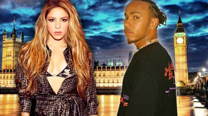 Shakira și-a pus un sutien roz și a „confirmat”, într-un mod special, relația cu pilotul Lewis Hamilton. „Cineva să mă salveze” - VIDEO