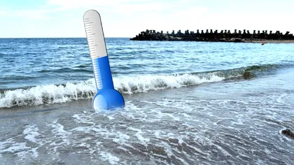 Temperatura apei mării, pe stațiuni, în România. Vreme bună pentru scăldat, dar la final de concedii