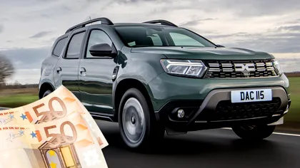 Cât plătești lunar pentru o Dacia Duster. Cât e rata dacă o cumperi în leasing pe 4 ani