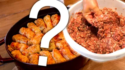 Câtă carne se pune pentru 100 de sarmale. Aşa ai cantităţile exacte şi nu faci risipă