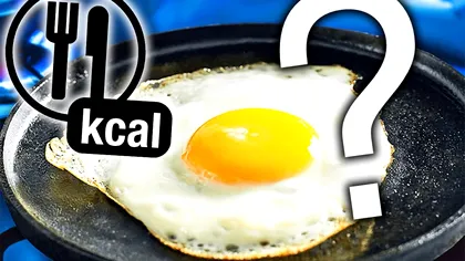 Câte calorii are un ou prăjit. Vei fi surprins, sigur nu te așteptai