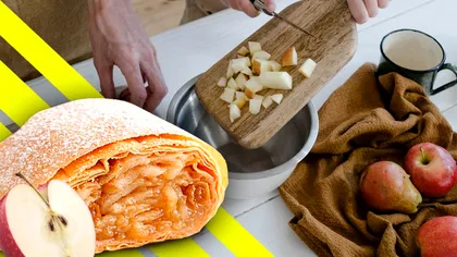 Cum să prepari cel mai gustos ștrudel cu mere. Așa vei obține cel mai iubit desert de toamnă