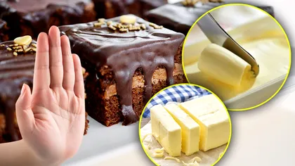 Nu mai pune unt sau margarină în prăjituri! Ingredientul banal care le înlocuiește cu brio