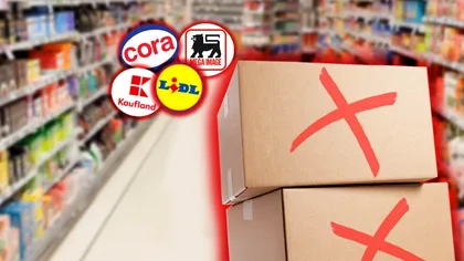 Produsul retras de urgență din supermarketurile Auchan. A fost interzis și la Cora, Lidl sau Mega Image