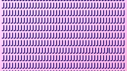 Testul optic care a devenit viral. Ești un geniu dacă găsești litera I din imagine în doar 7 secunde