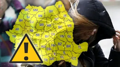 Alertă ANM de ultima oră: vremea se strică în România. Vânt puternic și temperaturi scăzute