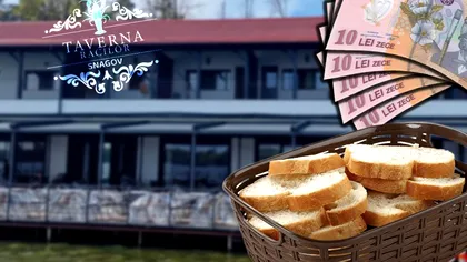 Cât costă un coș de pâine la Taverna Racilor din Herăstrău. Unei cliente nu i-a venit să creadă