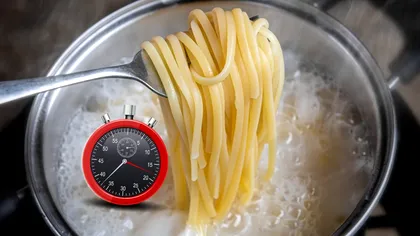 Cât trebuie să lași pastele la fiert, de fapt. Secretul celor mai buni bucătari