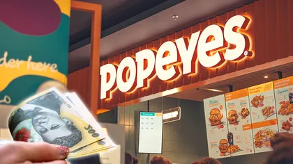 Câți bani câștigă un casier la Popeyes România. Lanțul de restaurante fast-food face angajări