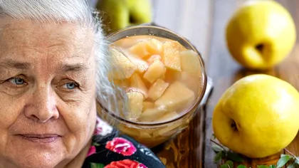 Compot de gutui ca la bunica. Rețeta tradițională pentru un gust ca în copilărie