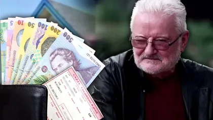 Pensia mică pe care o primește Irinel Columbeanu, nu-i ajunge nici de azil. 