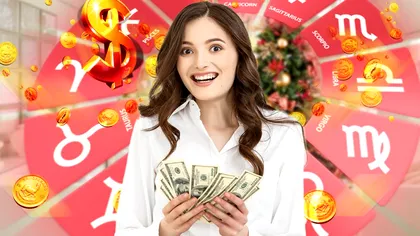 Zodiile care uită de sărăcie până de Moş Nicolae! Vin bani din toate părţile, li se schimbă destinul complet