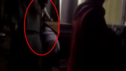 Scene inumane filmate la un centru social din Giurgiu. Tineri fără părinți, amenințați cu moartea de un polițist furios: ”Dacă o singură dată îți mai aud gura”