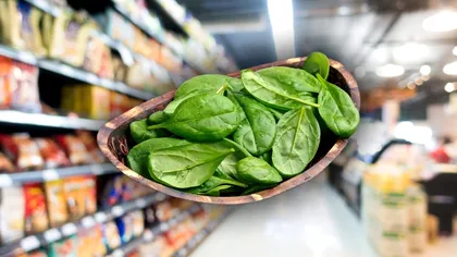 A cumpărat spanac din supermarket, dar când l-a pus în tigaie a avut parte de o surpriză neplăcută. Ce a căzut din pungă