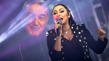 Andra și-a spart un dinte la concert din cauza lui Gigi Becali. Artista s-a panicat: 