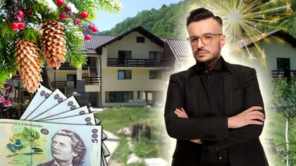 Cât costă să petreci Crăciunul și Revelionul la pensiunea de 300.000 de euro a familiei lui Răzvan Ciobanu: ”Camerele au fost decorate de fiul meu!” EXCLUSIV
