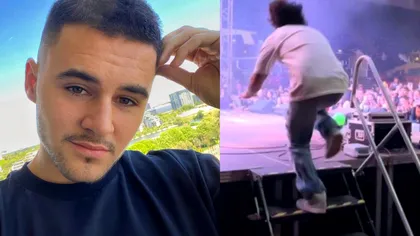 Iubitul Alexiei Eram s-a accidentat pe scenă, chiar în timpul unui concert: ‘Ce dacă nu mai am unghia de la picior?’
