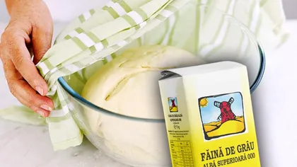 Ce să faci cu făina cu 48 de ore înainte să prepari cozonacul. Aluatul va crește miraculos