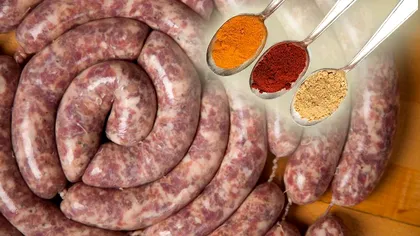 Condimentul care poate strica compoziţia cârnaţilor de casă. Le dă un gust amar