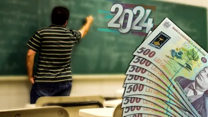 Cu cât vor crește salariile profesorilor de la 1 ianuarie 2024. Câți bani va încasa pe lună un dascăl cu 25 de ani vechime