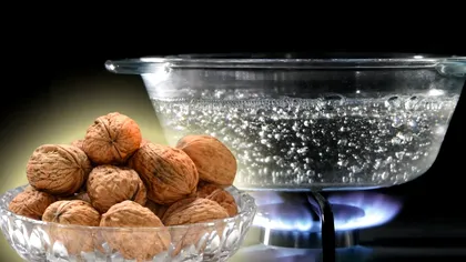 De ce să pui nucile la fiert, în coajă. E secretul bunicilor vechi de zeci de ani