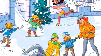 Testul de atenție al săptămânii! Trebuie să găsești ursul polar și alte 10 obiecte ascunse în imagine