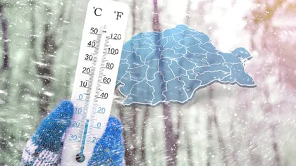 Când revine frigul în România, de fapt. ANM a dat prognoza până pe 29 decembrie