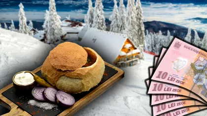 Cât costă o ciorbă de fasole în bol de pâine pe Valea Prahovei, în 2024. Preţurile au explodat în Sinaia şi Buşteni