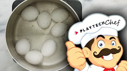 Cum se fierbe corect un ou. Nu îl mai pune în apa rece, aşa fac bucătarii profesionişti