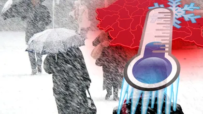 Ninsori cum nu au fost iarna asta, în România. Avertisment ANM, vor fi nămeţi în toată ţara