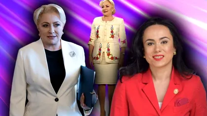 Cum se îmbracă Viorica Dăncilă și Simona Bucura Oprescu, în viziunea stiliștilor? Ministrul Muncii a împrumutat stilul regal: ”Și Regina Elisabeta era foarte colorată și excentrică!” EXCLUSIV