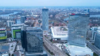 Care este cea mai înaltă clădire din România. Are 137 de metri, au acces și vizitatorii VIDEO
