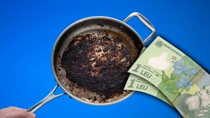 Ingredientele de 2 lei care îţi curăţă tigăile de grăsimea arsă. E o variantă rapidă şi ieftină
