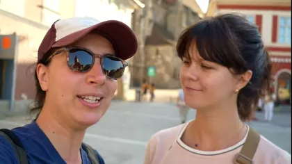 Maria și Olivia au vizitat București și Brașov, iar apoi au povestit ce le-a impresionat: ‘Uimitor’