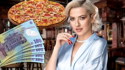 Cât a plătit Lidia Buble pe o pizza la un restaurant de fițe. Nu s-a uitat la preț când a comandat și a avut un șoc când a văzut nota
