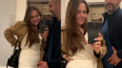 Cristina Șișcanu, filmată mângâindu-şi burtica. Anunţul făcut de vedetă: 