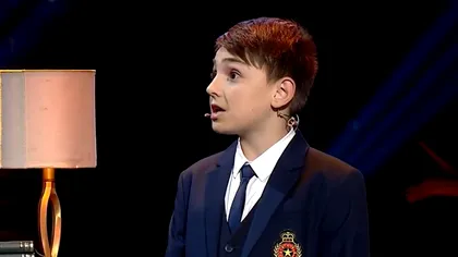 Concurentul care a lăsat fără replică juriul de la Românii au talent. Micul Einstein i-a cucerit: “Cum ai reușit?”